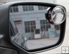 little round blind spot mirror (wide-angle convex mirror), 360 angle adjustable