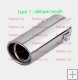 stainless steel muffler exhaust / silencer for Chery QQ QQ3 Wuling Chana Changhe Hafei