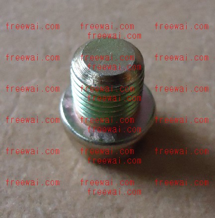 oil pan drain plug (screw) for Isuzu 4JB1 4JA1 engine on ELF NKR NHR ...
