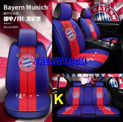 Fans Adjustable Seat Covers For Any Cars, Football Team Car Seat Covers